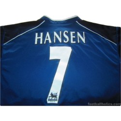 2001/2002 Bolton Hansen 7 Away