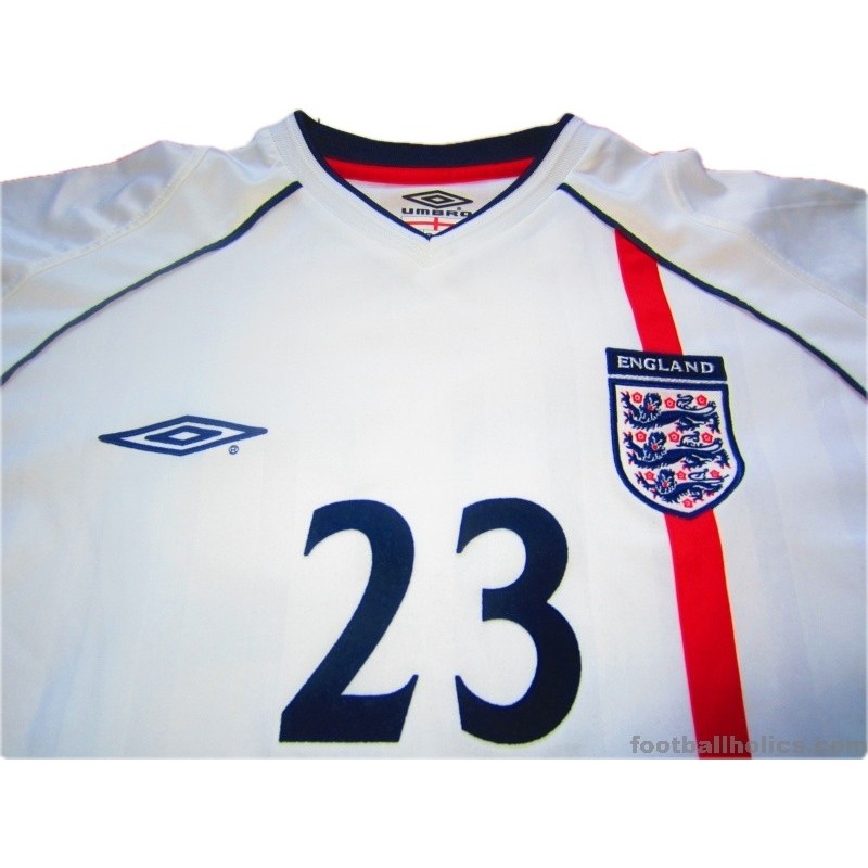2001/2003 England Player Issue No.23 Home