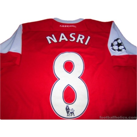 2010/2011 Arsenal Nasri 8 Champions League Home
