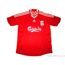 2008/2010 Liverpool Torres 9 Home