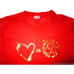 2010/2012 Puma 'Love Football' T-Shirt