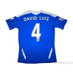 2011/2012 Chelsea David Luiz 4 Home