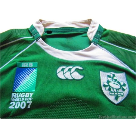 2007 Ireland 'World Cup' Player Issue Home