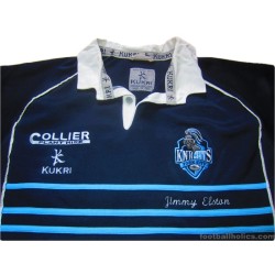 2005 York City Knights Player Issue Elston Home