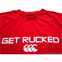 2004/2006 Canterbury of New Zealand 'Get Rucked' T-Shirt