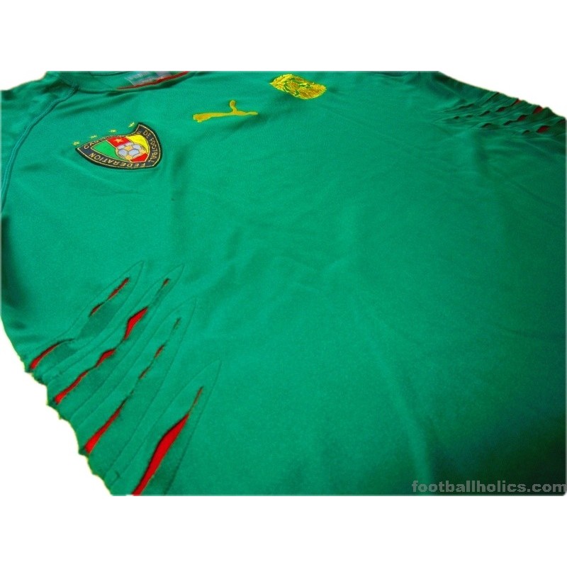 Football Shirt Vintage - Maillot HOME Cameroun 2006 medium