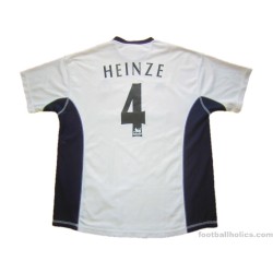 2000/2001 Manchester United Heinze 4 Training