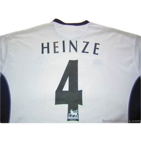 2000/2001 Manchester United Heinze 4 Training