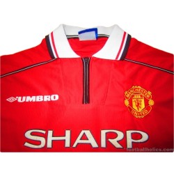 1998/2000 Manchester United Cole 9 Home