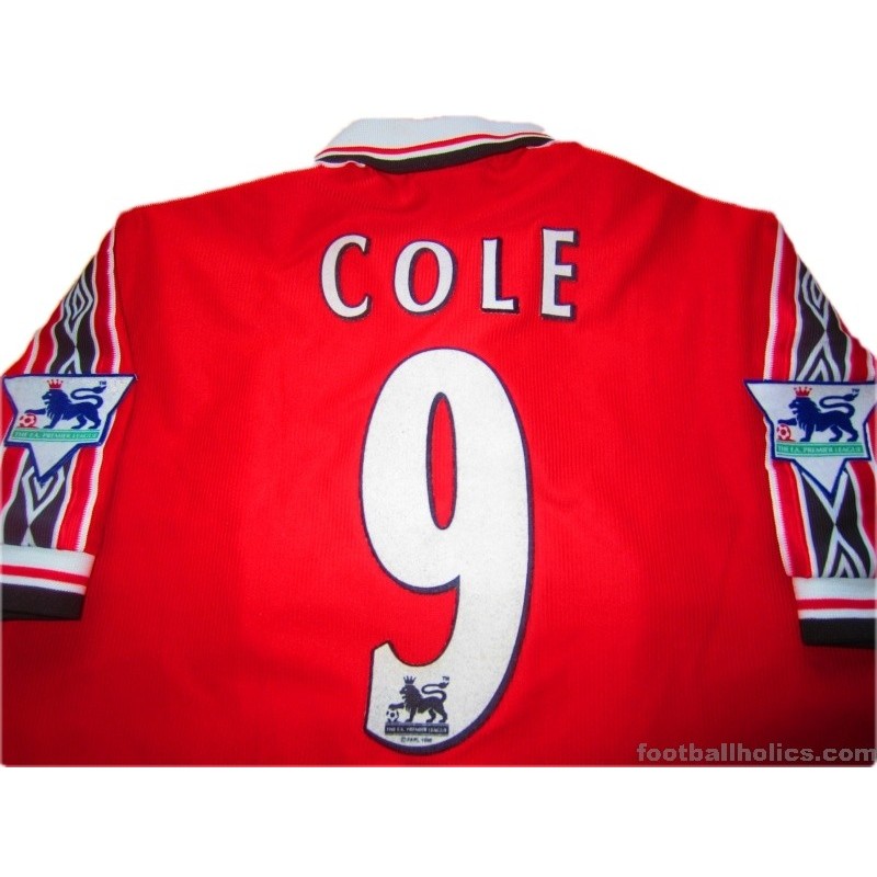 1998/2000 Manchester United Cole 9 Home