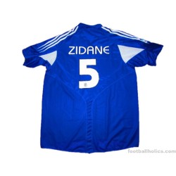 2004/2005 Real Madrid Zidane 5 Third