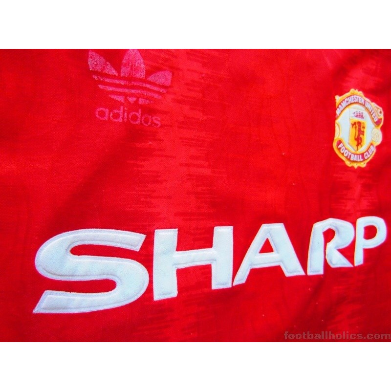 1990/92 Manchester United F.C. Home Jersey – Culturkits