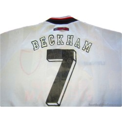 1997/1999 Manchester United Beckham 7 Away
