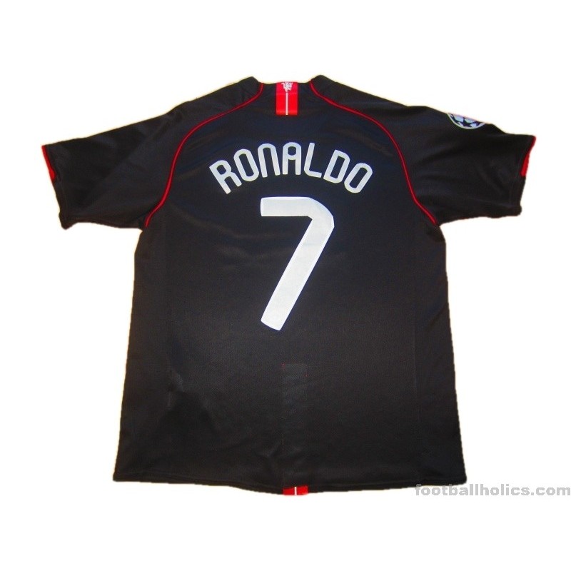 Cristiano Ronaldo 2007/08 Manchester United Champions League Final Jer –  Lista's Locker Room