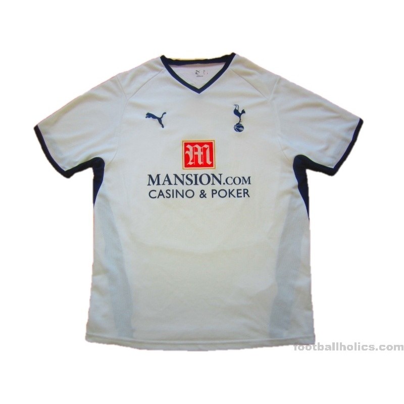 2008-09 Tottenham Hotspur Home S/S No.3 BALE 08-09 Premier League jersey  shirt