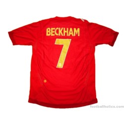 2006/2008 England Beckham 7 Away