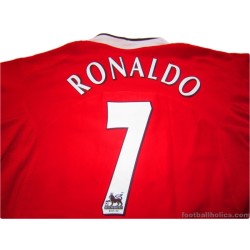 2004/2006 Manchester United Ronaldo 7 Home