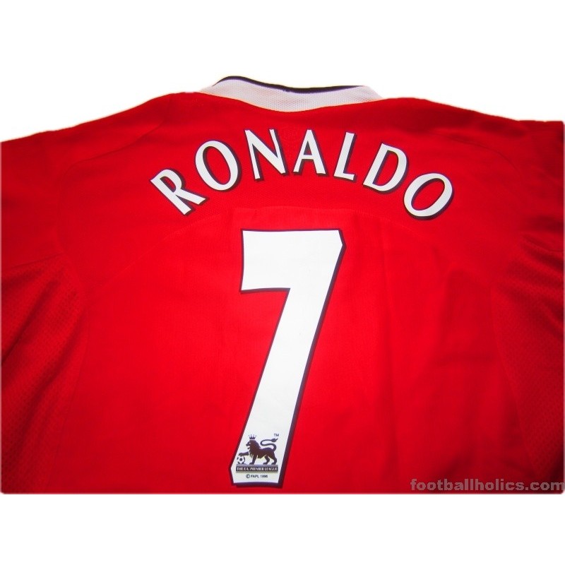 2004/2006 Manchester United Ronaldo 7 Home