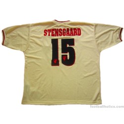 1996/1997 Liverpool Player Issue Stensgaard 15 Prototype Away