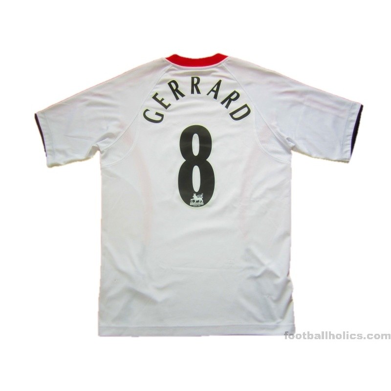 Liverpool Gerrard 17 Away Football Shirt 2003/05 Adults 2XL Reebok B834 –  Historic Football Shirts