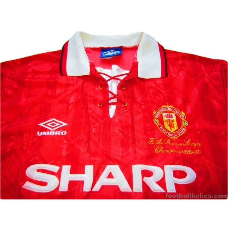 Manchester United Football Shirt (home, 1992-1994)