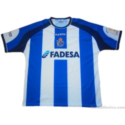 2002 Deportivo 'Copa del Rey Final' Player Issue Home