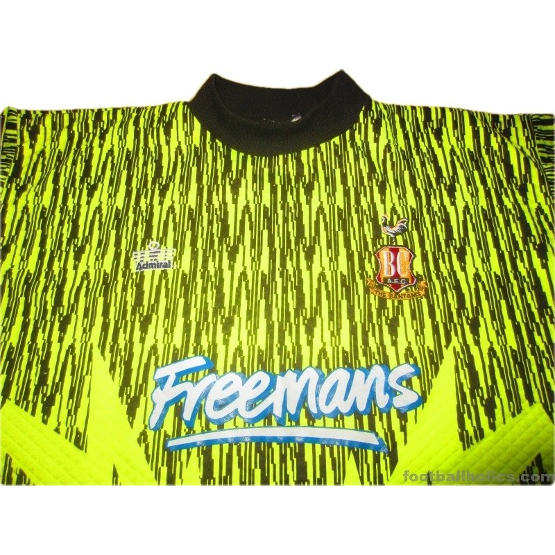 bradford city goalkeeper kit