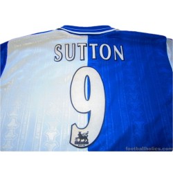 1998/1999 Blackburn Rovers Sutton 9 Home