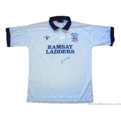 1991/1992 Forfar Athletic Match Worn No.14 Signed Away