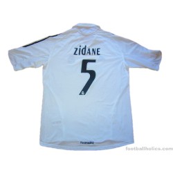 2005/2006 Real Madrid Zidane 5 Home