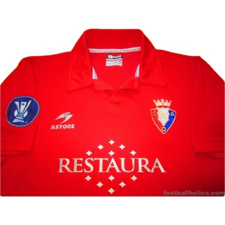 2006/2007 Osasuna Player Issue UEFA Cup Home