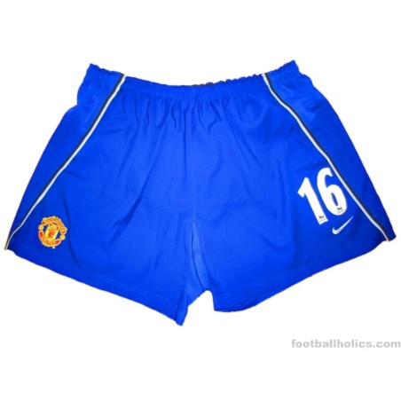 2002/2003 Manchester United (Keane) No.16 Shorts