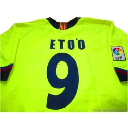 2005/2006 FC Barcelona Eto'o 9 Away