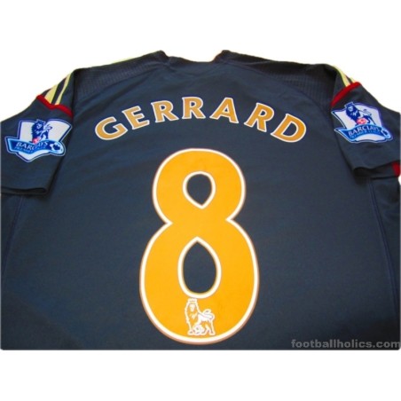 2009/2010 Liverpool Gerrard 8 Away