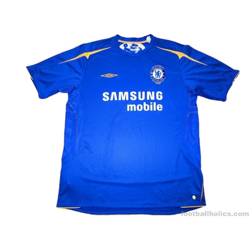 2005-06 Chelsea Centenary Home Shirt