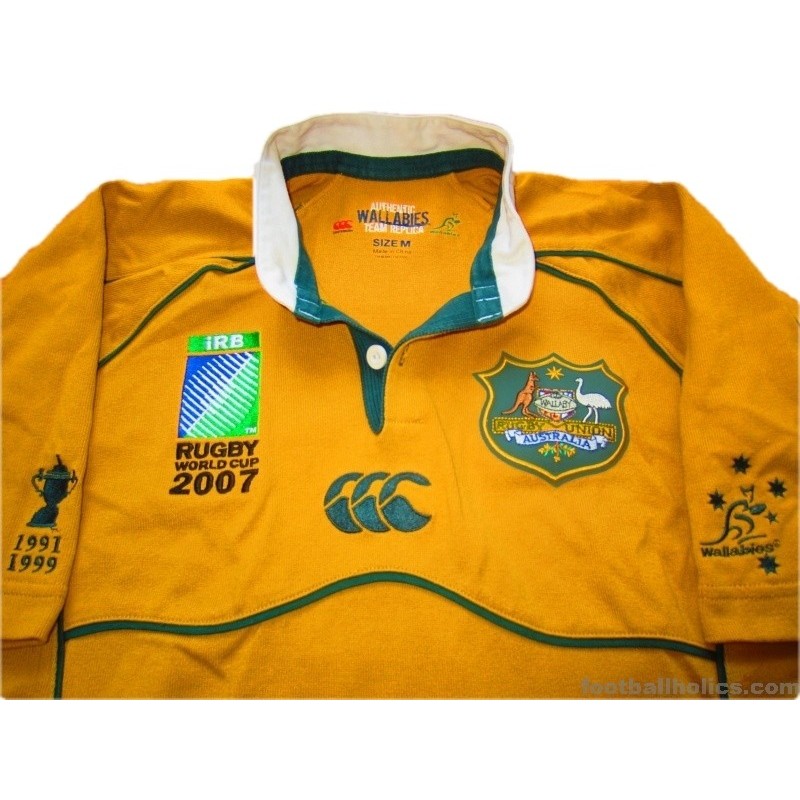2007 Australia Wallabies 'World Cup' Home