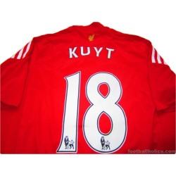 2008/2010 Liverpool Kuyt 18 Home