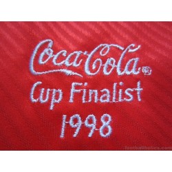 1998 Middlesbrough 'Coca Cola Cup Final' Home