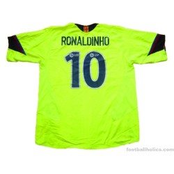 2005/2006 FC Barcelona Ronaldinho 10 Away