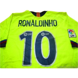 2005/2006 FC Barcelona Ronaldinho 10 Away