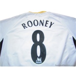 2006/2008 Manchester United Rooney 8 Away