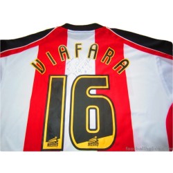 2006/2008 Southampton Match Worn Viafara 16 Signed Home