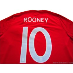 2010/2011 England Rooney 10 Away