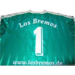 1999/2000 Werder Bremen Los Bremos 1 Prototype Home
