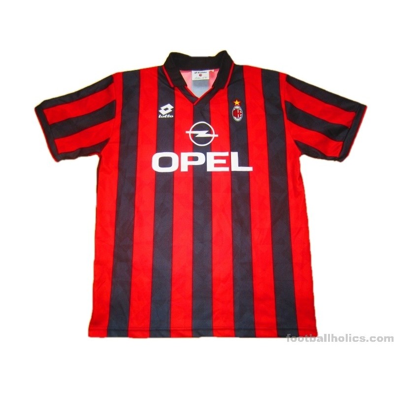 1995-96 AC Milan Home Shirt