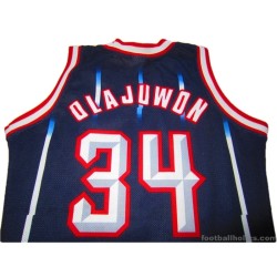 1993/1995 Houston Rockets Olajuwon 34 Road