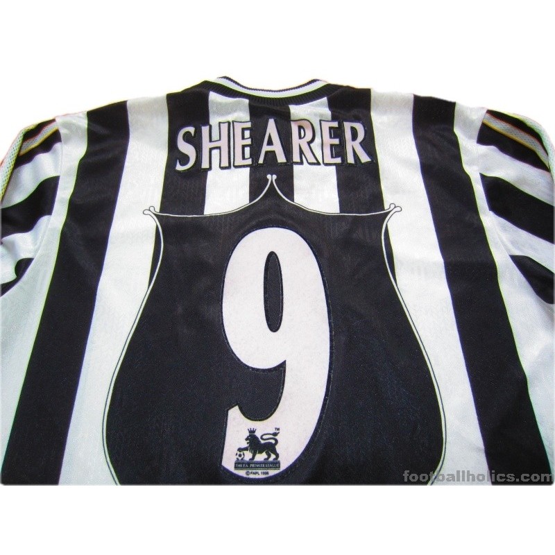 Newcastle 1997-1999 Home Shirt #9 Shearer - Online Store From Footuni Japan