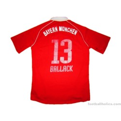 2005/2006 Bayern Munich Ballack 13 Home