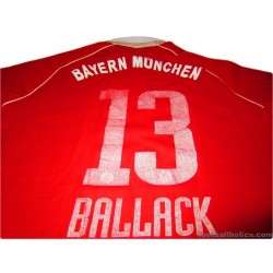 2005/2006 Bayern Munich Ballack 13 Home