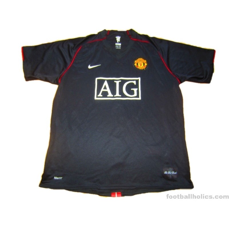 2008 2009 Manchester United Cristiano Ronaldo Jersey Shirt Red Nike 7 XL  EPL Kit